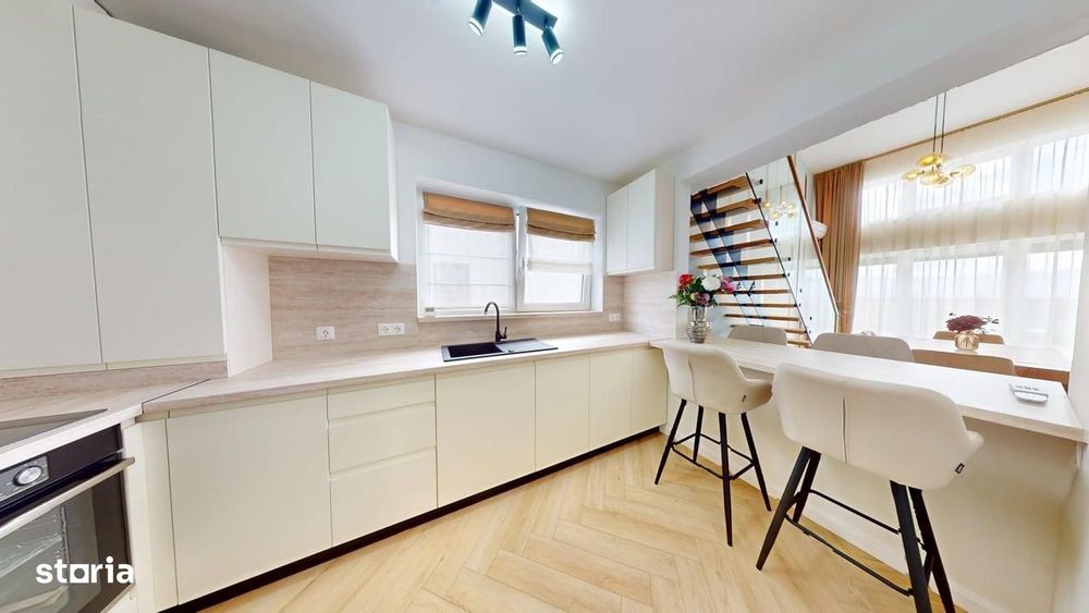Penthouse 5 camere, locatie premium, mobilat si utilat complet