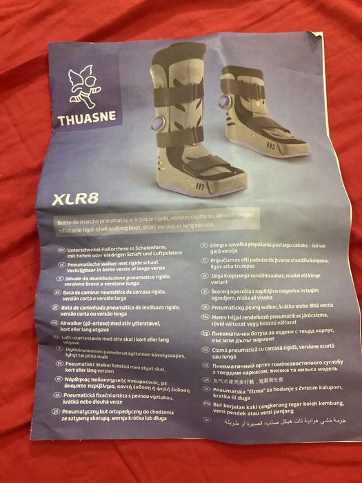 Cizma pneumatica (orteza)