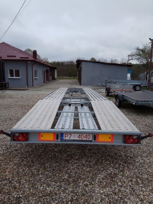 Platforma transport 2 masini, 8.5 m, 3500 kg, Noua, OFERTA!