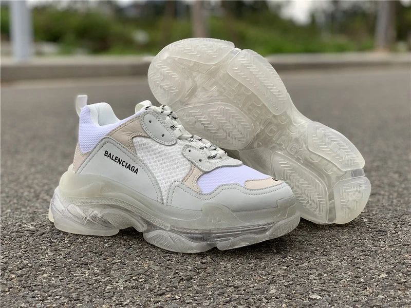 Balenciaga Triple S - White/Dark Grey/Black