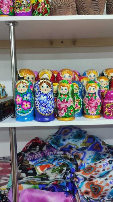 Матрёшка ручная работа из дерева