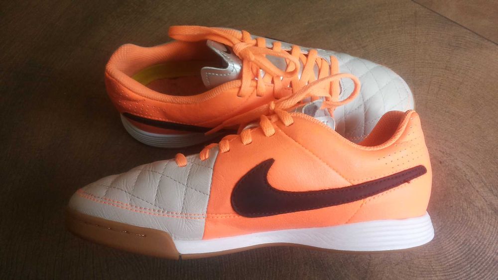 NIKE TIEMPO Leather Shoes Размер EUR 36,5 обувки естествена кожа 416-14-S