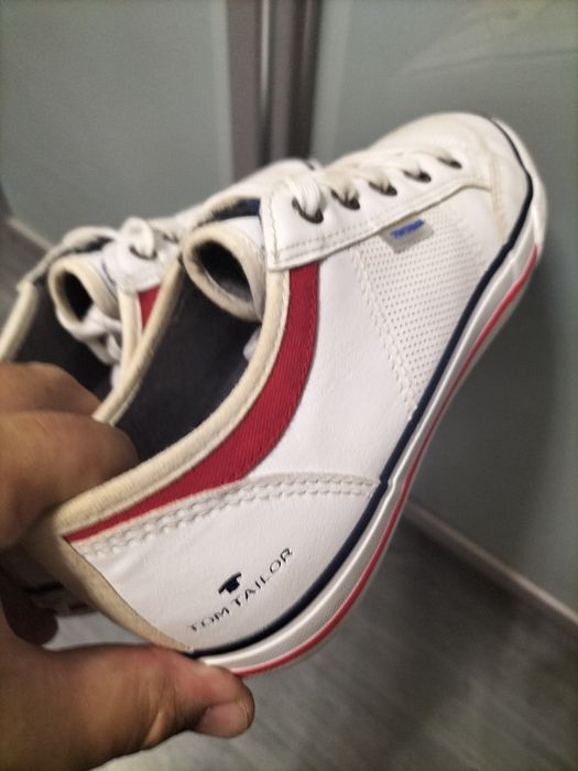 Teniși / Adidași Tom Tailor albi – mărimea 38