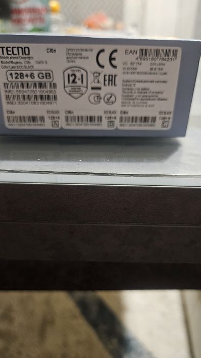 Продам смартфон Tecno Camon 19