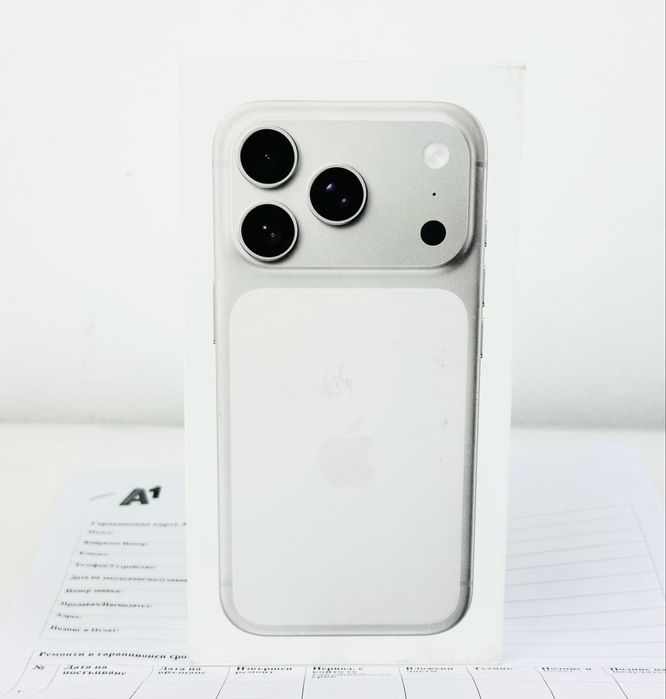 НАЛИЧЕН! Apple iPhone 17 Pro Max 256GB Silver 2г. Гаранция!