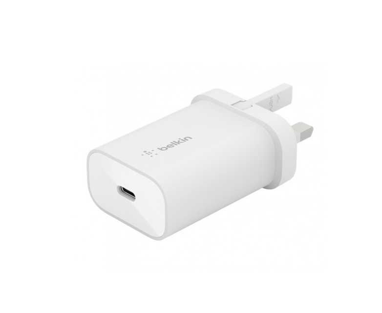 ( Сетевое ЗУ BELKIN 25W USB-C PD Wall Charger PPS White