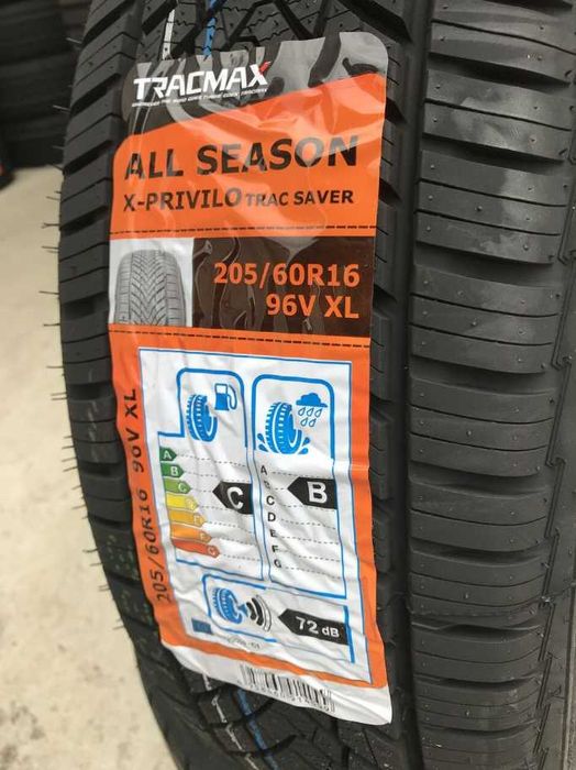 Нови всесезонни гуми TRACMAX 205/60 R16 - ТОП ЦЕНА! 205/60/16 ДОТ2026г