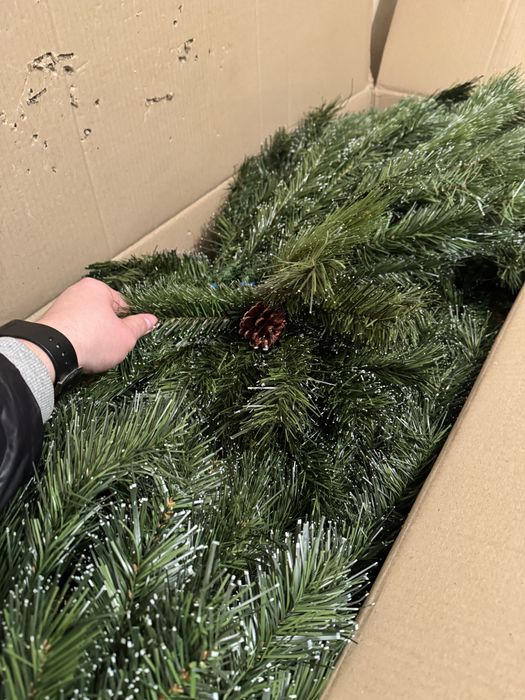 Елка 2,6 метров PVC (поливинилхлорид) + металлический каркас