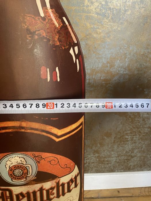 Метална магнитна дъска bottle kare design 100 на 27 см