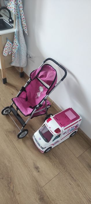 Bucatarie, ambulanta Barbie, carut bebe