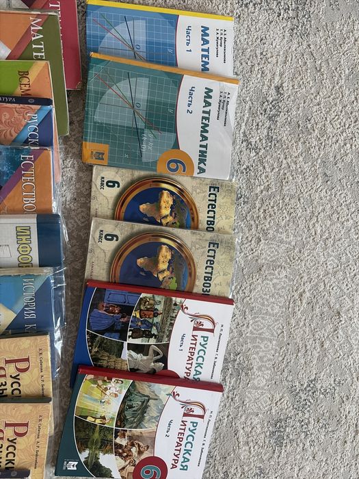 Продам книги 6 класса