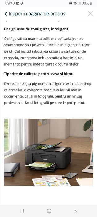 Imprimanta Canon