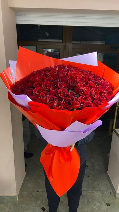 101 роза всего 27000тг!