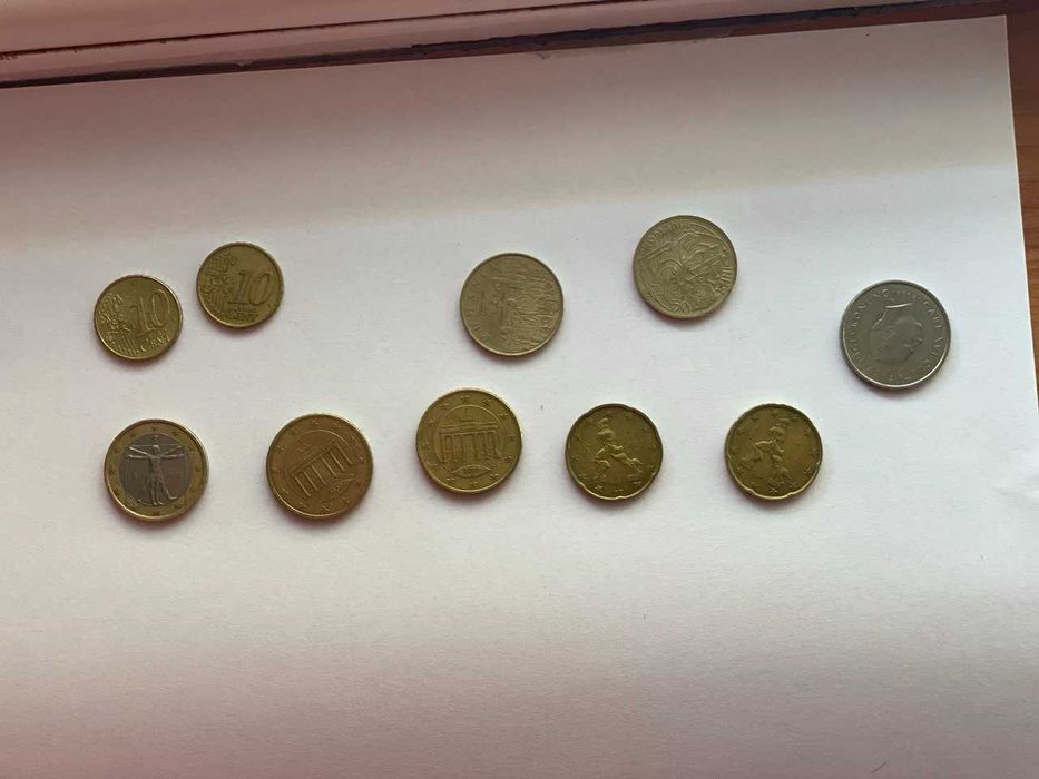 Vand monede euro si lei