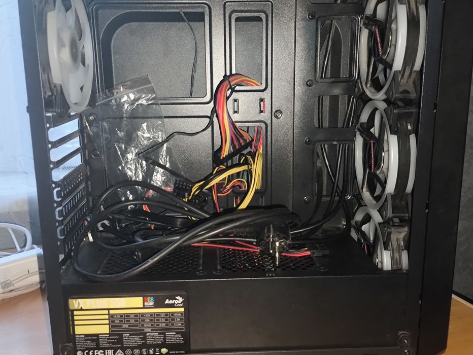 Комплект корпус+блок питания+4 вентилятора