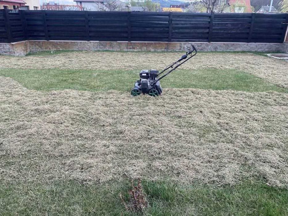 Aerator gazon profesional, inchiriez scarificator, masina de tuns, motocoasa, nivelator