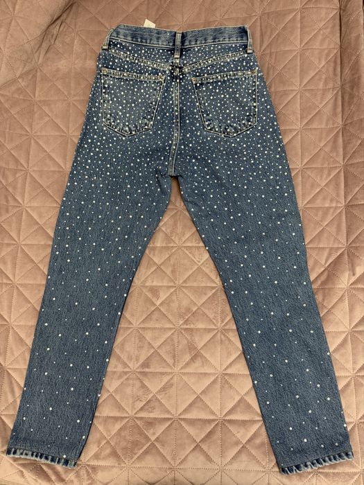 Дънки с камъни Zara