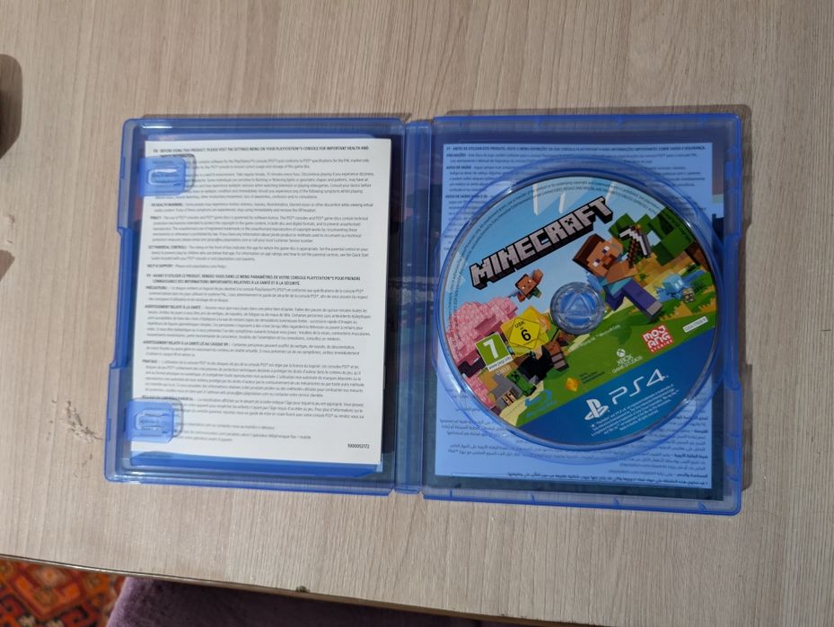 Диск Minecraft ps4