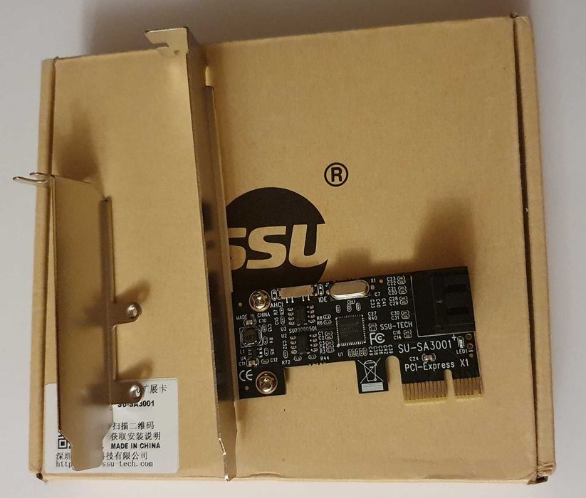 Adaptor porturi SATA3 (2, 6, 8) de la PCIe x1 - SSD / HDD / DVD