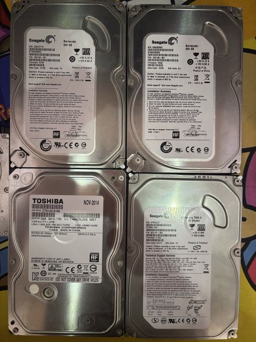 Жесткие диски hdd и ssd