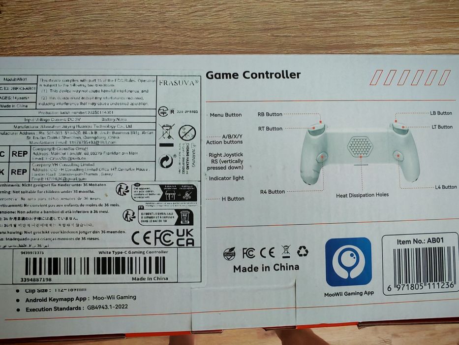 Game controller for iphone and android