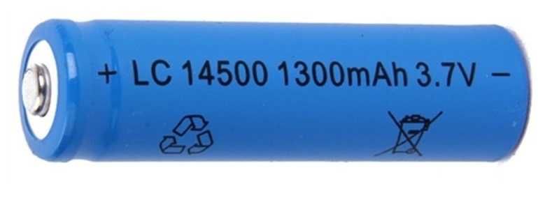 Перезаряжаемая литиевая батарея Li-DZ 14500/1500mAh 3,7V