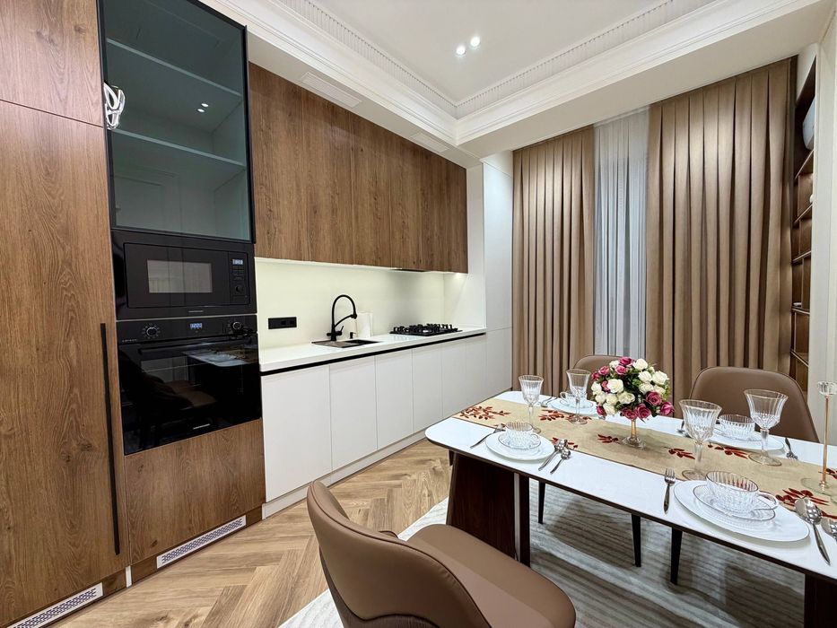 2 комнатная возле Piramit Tower Nukus Avenue идеальная новая квартира