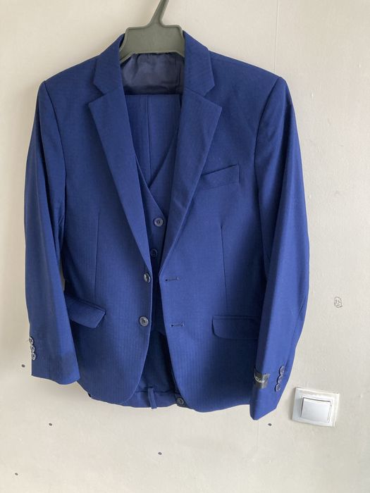 Костюм синий школьный