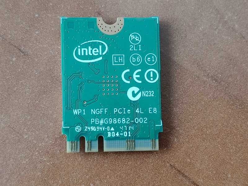 Wi-Fi Laptop Intel AC3160 AC8260 AX201 WiFi 6