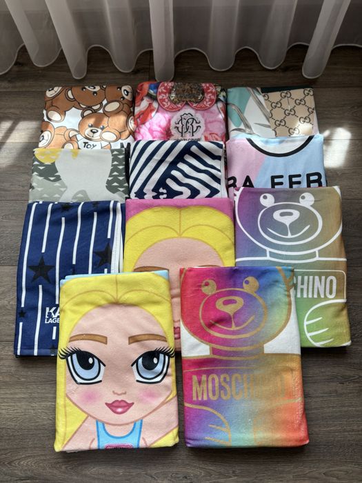 Кърпи за плажа 100% памук 80/160см.