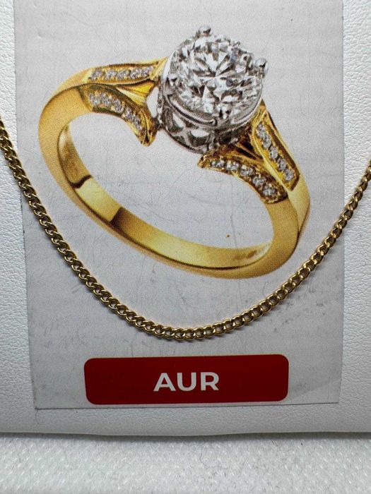 Lant din aur 18k (68147.1/ 10 Pacurari 1) Garantie 2 ani!