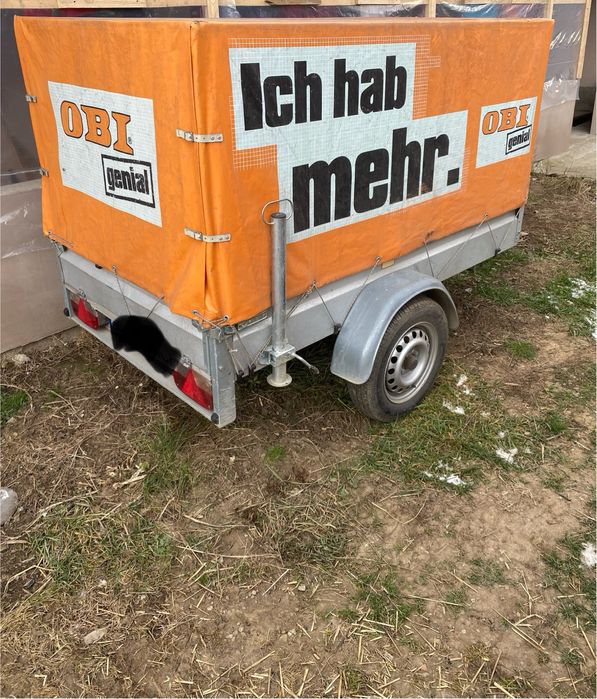 Remorca Stema,750 kg mma/ sau schimb cu una mai mare