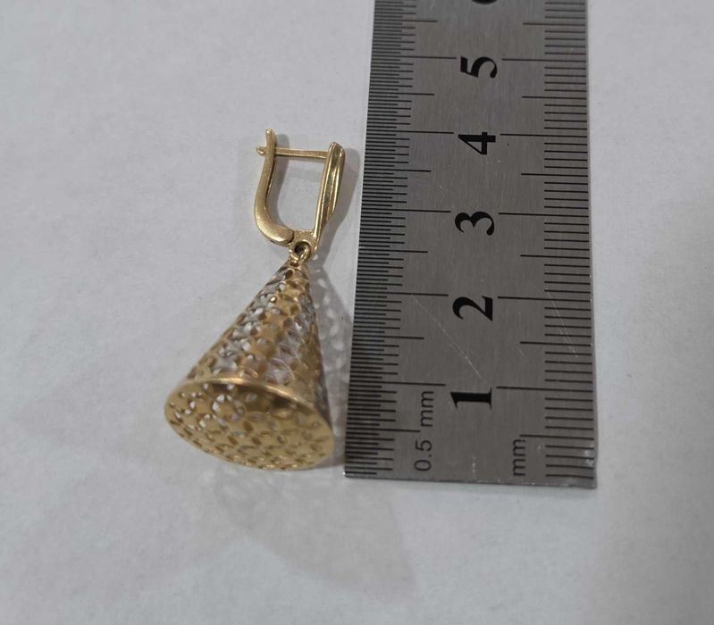 Златни обеци 4.7 грама 14 карата 585