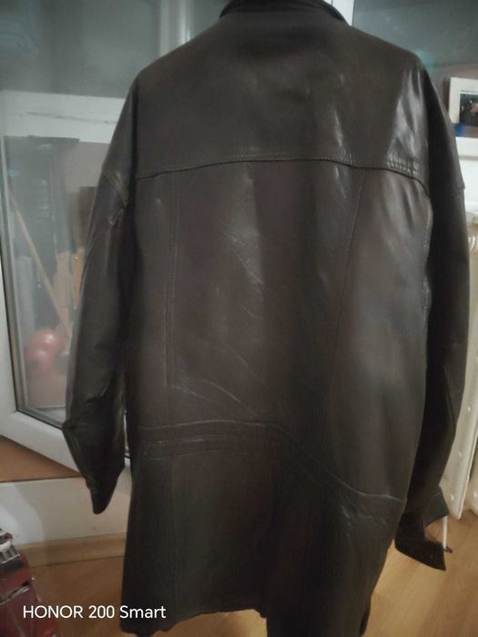 Haina din piele barbati