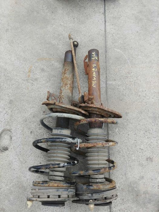 set amortizoate telescoape cu arcuri fata 1.6b renault megane 2