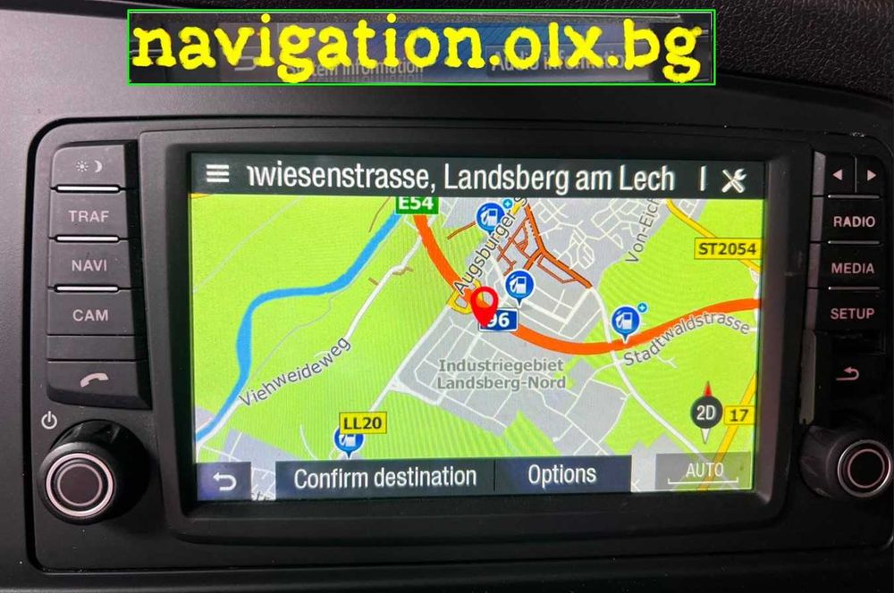 2025 СД Карта МАН за навигация камиони  MAN TGX TGS TGM TGL