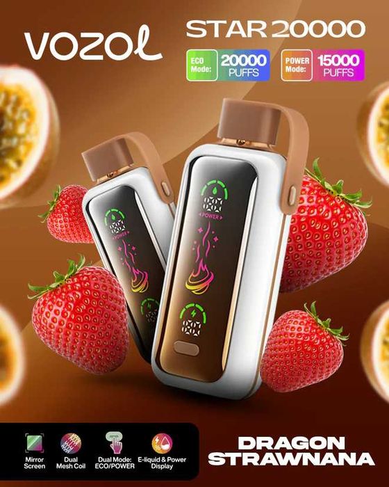 Vapy vozol stra vista gear shisha 20.000 puff intens EU