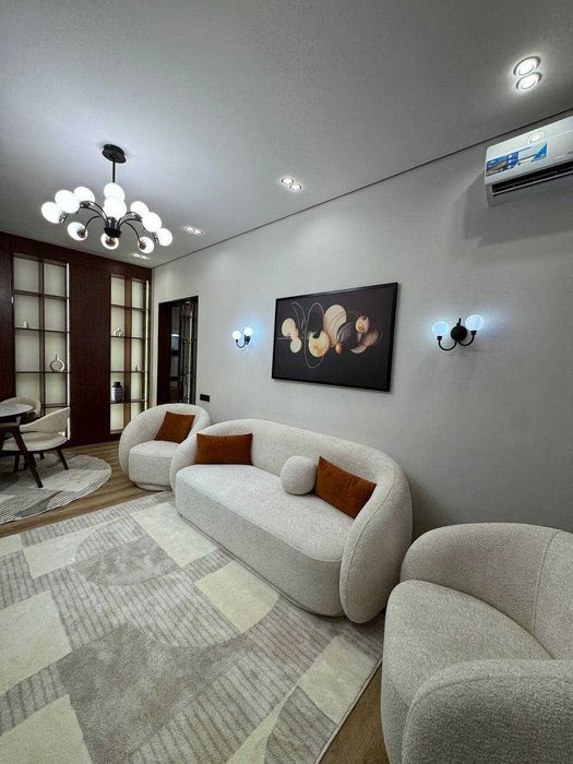 Продаётся 3-комнатная квартира в ЖК Oz Makon Golden House