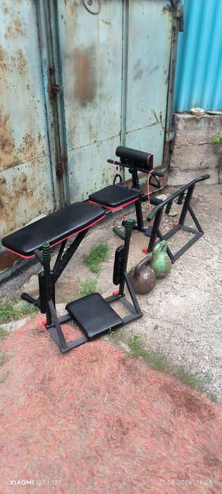 Продам скамью турник брусья гиря