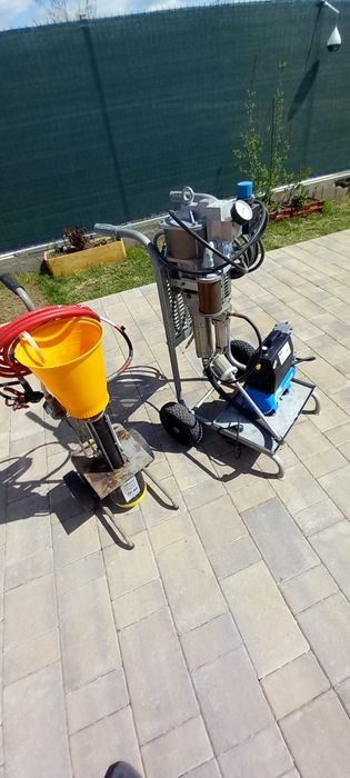 Pompa pneumatica zugrăvit/ pompa airless Wagner