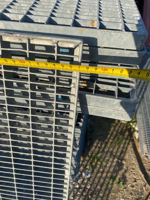 Grătare zincate pentru podețe