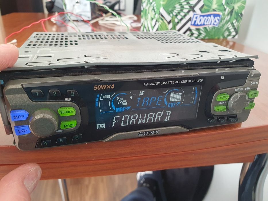 Radiocasetofon Sony XR-L500 mecanism  full logic
