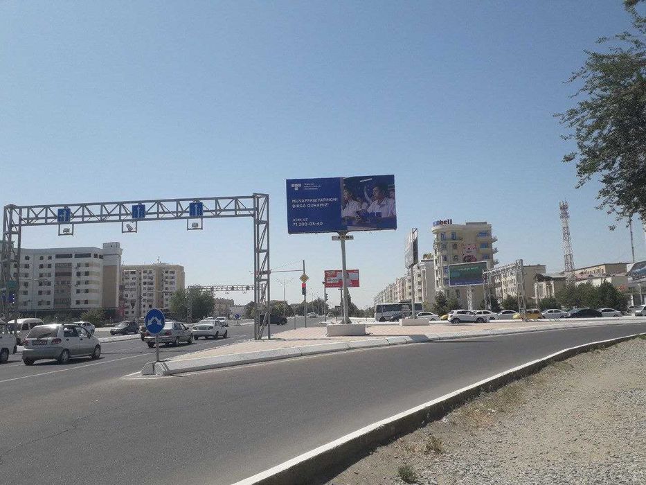 Bilbordlarda reklama  | Shahar markazi va TOP lokatsiyalar | Andijonda