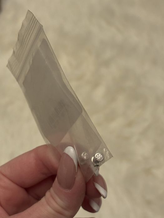 Обици сребро и цирконий Agatha