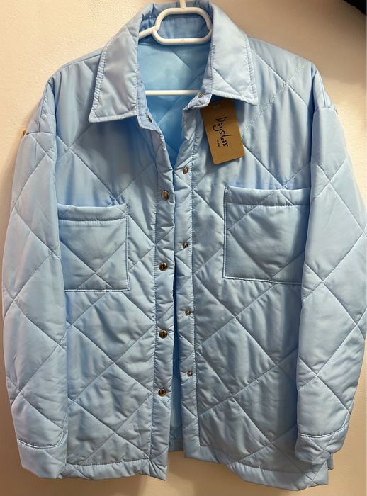Jacheta de dama, baby blue/ albastru deschis, noua