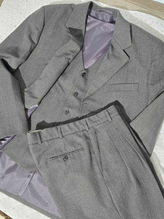 Costum barbati 3 piese din lana