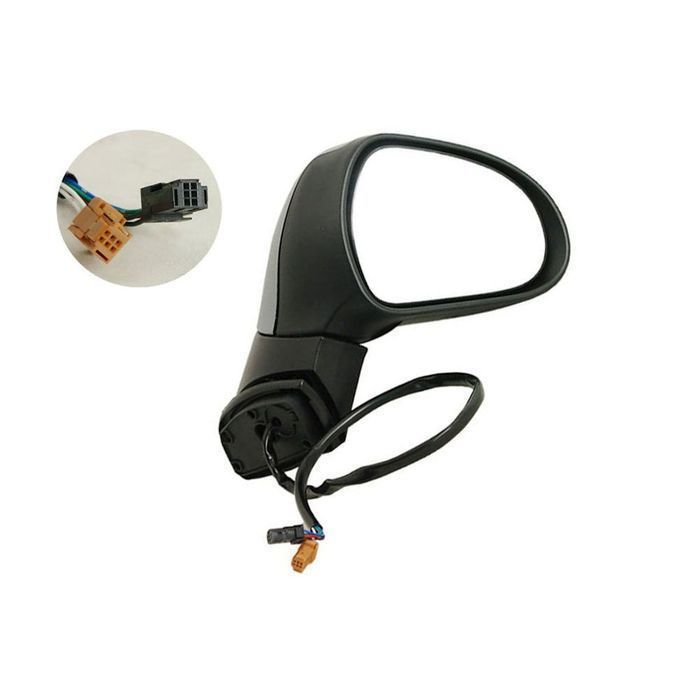 Oglinda exterioara Peugeot 207 (W_) 05.2013 partea stanga BestAutoVest crom convex carcasa prevopsita grunduita reglare electrica cu incalzire, 7pini