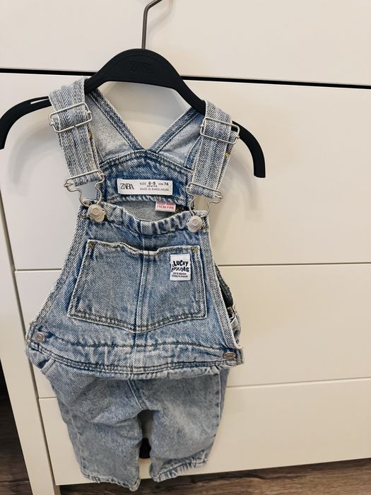 Salopeta blugi Zara