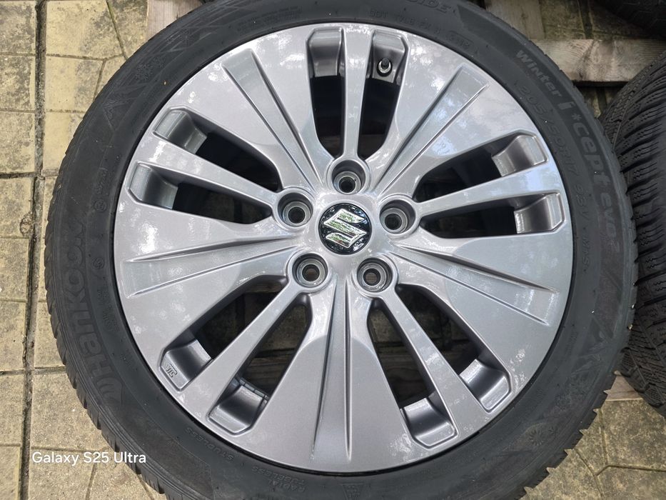 Лети джанти 17ки 5х114.3 Suzuki + зимни гуми 205/50/17 Hankook