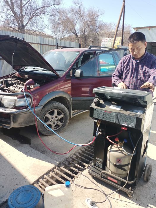 Заправка ,  Ремонт автокондиционеров